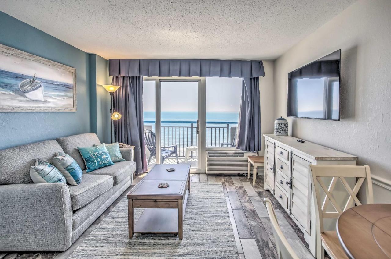 Airy Oceanfront Myrtle Beach Condo With Balcony Exteriér fotografie