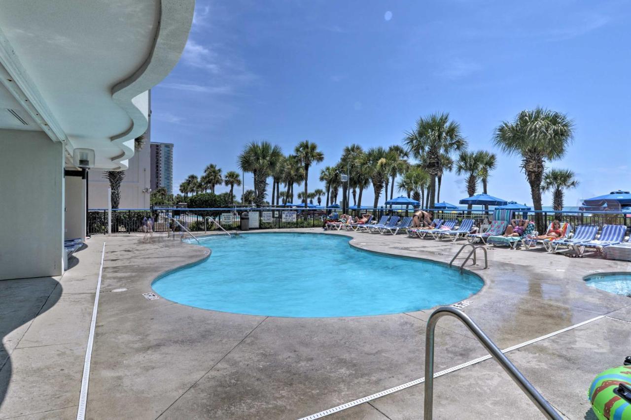Airy Oceanfront Myrtle Beach Condo With Balcony Exteriér fotografie